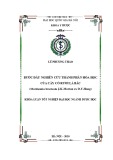 Khóa luận tốt nghiệp ngành Dược học: Bước đầu nghiên cứu thành phần hóa học của cây Cỏ rươi lá bắc (Murdannia bracteata J.K.Morton ex D.Y.Hong)
