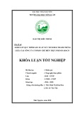 Khóa luận tốt nghiệp: Khảo sát quy trình sản xuất xúc xích heo thanh trùng Lizza tại Công ty cổ phần Chế biến thực phẩm Dabaco