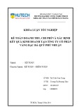 Khóa luận tốt nghiệp: Kế toán doanh thu, chi phí và xác định kết quả kinh doanh tại Công ty cổ phần Vàng bạc đá quý Phú Nhuận