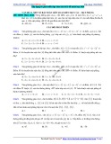 Tổng ôn tập, ôn thi THPTQG môn Toán 2024 – Vấn đề 31: Một số bài toán liên quan đến mặt cầu – mặt phẳng
