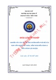 Khóa luận tốt nghiệp Kế toán-Kiểm toán: Nghiên cứu các yếu tố ảnh hưởng đến thái độ của sinh viên ngành Kế toán, Kiểm toán đến hành vi điều chỉnh lợi nhuận