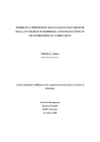 Doctoral thesis of Philosophy: Modeling competitive advantage in fast growth small-to-medium enterprises: contingent effects of environmental turbulence