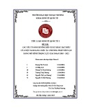Tiểu luận môn Kinh tế học quốc tế 2: Các yếu tố ảnh hưởng đến xuất khẩu hạt điều của Việt Nam sang Châu Âu - phương pháp tiếp cận bằng mô hình trọng lực giai đoạn 2005-2022