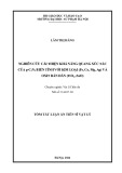 Tóm tắt Luận án Tiến sĩ Vật lý: Nghiên cứu cải thiện khả năng quang xúc tác của g-C3N4 biến tính với kim loại (Fe, Co, Mg, Ag) và oxit bán dẫn (TiO2, ZnO)