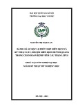 Khóa luận tốt nghiệp đại học Kỹ thuật xét nghiệm y học: Đánh giá sự bộc lộ phức hợp miễn dịch và kỹ thuật cắt, nhuộm miễn dịch huỳnh quang trong chẩn đoán bệnh viêm cầu thận Lupus