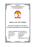 Khoá luận tốt nghiệp: Đào tạo nhân lực tại công ty tài chính trách nhiệm hữu hạn MB Shinsei