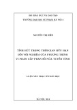 Luận văn Thạc sĩ Toán học: Tính hút trong thời gian hữu hạn đối với nghiệm của phương trình vi phân cấp phân số nửa tuyến tính