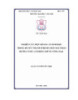 Luận án Tiến sĩ Y học: Nghiên cứu một số dấu ấn sinh học trong huyết thanh ở bệnh nhân đái tháo đường type 2 có biến chứng võng mạc