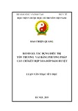 Luận văn Thạc sĩ Y học: Đánh giá tác dụng điều trị tổn thương vai bằng phương pháp cấy chỉ kết hợp xoa bóp bấm huyệt