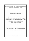 Luận văn Thạc sĩ Quản trị Kinh doanh: Nghiên cứu tác động của chất lượng dịch vụ khám chữa bệnh đến sự hài lòng của bệnh nhân ngoại trú tại Bệnh viện Bạch Mai