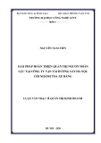 Luận văn Thạc sĩ Quản trị kinh doanh: Giải pháp hoàn thiện quản trị nguồn nhân lực tại Công ty Vận tải Đường sắt Hà Nội - Chi nhánh Toa xe hàng