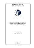 Luận văn Thạc sĩ Kỹ thuật điện tử: Nghiên cứu phát triển các giải pháp thị giác máy công nghiệp kết hợp AI cho nền tảng Robot thông minh