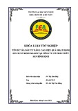 Khóa luận Tốt nghiệp: Đầu tư nâng cao hiệu quả hoạt động sản xuất kinh doanh tại Công ty cổ phần Thủy sản Bình Định