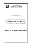 Tóm tắt luận văn Thạc sĩ Tài chính ngân hàng: Nghiên cứu mối tương quan giữa tỷ giá hối đoái và cán cân thanh toán - Bằng chứng thực nghiệm tại Việt Nam