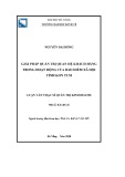 Luận văn Thạc sĩ Quản trị kinh doanh: Giải pháp quản trị quan hệ khách hàng trong hoạt động của Bảo hiểm xã hội tỉnh Kon Tum
