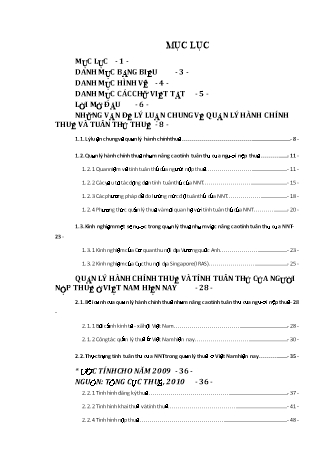 Đề tài Quản lý thuế thu nhập cá nhân ở Việt nam trong điều kiện hiện nay