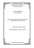 Luận văn Thạc sĩ Quản lý kinh tế: Đánh giá chất lượng đội ngũ cán bộ, công chức UBND huyện Phú Tân, tỉnh An Giang