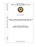 Luận văn Thạc sĩ Kỹ thuật điện: Nghiên cứu thiết kế hệ thống hỗn hợp nhiều nguồn năng lượng tái tạo ứng dụng trong tòa nhà