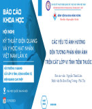 Báo cáo khoa học: Các phương pháp giảm liều bức xạ trong cắt lớp vi tính