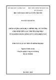 Tóm tắt Luận án Tiến sĩ Chính trị học: Chất lượng giáo dục chính trị - tư tưởng cho sinh viên các trường đại học vùng Đồng bằng sông Cửu Long hiện nay