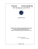 Luận văn Thạc sĩ Vật lý: Nghiên cứu phương pháp phân tích Kali trong phân bón hỗn hợp NPK trên cơ sở hệ phổ kế huỳnh quang tia X