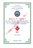 Khóa luận tốt nghiệp Quản trị kinh doanh: Quản trị rủi ro tín dụng cá nhân trong sản xuất kinh doanh tại ngân hàng TCP Đầu tư và Phát triển BIDV- chi nhánh Huế