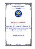 Khóa luận cuối khóa: Thực trạng huy động vốn tại Ngân hàng Thương mại Cổ phần Hàng Hải Việt Nam - Chi nhánh Huế