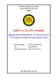Khóa luận Tốt nghiệp: Phân tích hiệu quả sử dụng tài sản của Công ty TNHH Xây dựng Hồng Châu