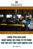 Luận văn Thạc sĩ Kế toán:  Phân tích hiệu quả hoạt động tại Công ty cổ phần Chế tạo kết cấu thép VNECO.SSM