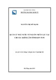 Luận văn Thạc sĩ Quản trị kinh doanh: Nghiên cứu sự ảnh hưởng của logistics đến hiệu quả hoạt động kinh doanh của các doanh nghiệp may mặc trên địa bàn thành phố Đà Nẵng