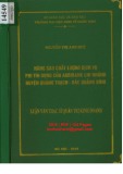 Luận văn Thạc sĩ Quản trị kinh doanh: Nâng cao chất lượng dịch vụ phi tín dụng của Agribank Chi nhánh huyện Quảng Trạch - Bắc Quảng Bình