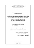 Luận án Tiến sĩ Kỹ thuật Viễn thông: Nghiên cứu phát triển anten mảng tuyến tính có tăng ích cao và mức búp sóng phụ thấp sử dụng mạng tiếp điện nối tiếp và thuật toán tối ưu đàn dơi