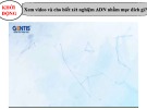 Bài giảng Khoa học tự nhiên lớp 9 - Bài 37: Nucleic acid và ứng dụng (CTST)