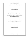 Luận văn Thạc sĩ Quản trị kinh doanh: Nghiên cứu các yếu tố ảnh hưởng đến thanh toán không dùng tiền mặt tại tỉnh Bình Dương