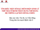 Báo cáo khoa học: Tìm hiểu một số đặc điểm điện sinh lý nhĩ trái ở bệnh nhân rung nhĩ bằng hệ thống lập bản đồ ba chiều