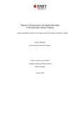 Master's thesis of Design: Fashion communication and ageist sentiment in the Australian fashion industry