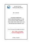 Luận văn Thạc sĩ Tài chính ngân hàng: Giải pháp marketing trong kinh doanh dịch vụ thẻ tại Ngân hàng Nông nghiệp và Phát triển Nông thôn Việt Nam - Chi nhánh thành phố Đà Nẵng
