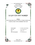 Luận văn tốt nghiệp ngành Tài chính Doanh nghiệp: Quản trị nợ phải thu tại công ty cổ phần thương mại và dịch vụ Icommerce Việt Nam