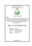 Khóa luận tốt nghiệp: Ứng dụng công nghệ tin học và phương pháp toàn đạc điện tử đo đạc chỉnh lý bản đồ địa chính tờ số 60 tỷ lệ 1:1000 tại xã Yên Trạch - huyện Phú Lương - tỉnh Thái Nguyên