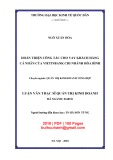 Luận văn Thạc sĩ Quản trị kinh doanh: Hoàn thiện công tác cho vay khách hàng cá nhân của Vietinbank chi nhánh Hòa Bình