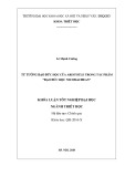 Khóa luận tốt nghiệp đại học ngành Triết học: Tư tưởng đạo đức học của Aristotle trong tác phẩm Đạo đức học Nicomachean