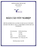 Báo cáo tốt nghiệp: Giải pháp nâng cao công tác đào tạo sau tuyển dụng cho nhân viên mới của Công ty TNHH Therm-x System Việt Nam Technology