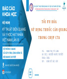 Báo cáo khoa học: Kỹ thuật chụp xạ hình với chất đánh dấu xương 99mTc-HMDP trong chẩn đoán bệnh cơ tim hạn chế do thâm nhiễm amyloid