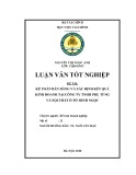 Luận văn tốt nghiệp: Kế toán bán hàng và xác định kết quả kinh doanh tại Công ty TNHH phụ tùng và nội thất ô tô Minh Ngọc