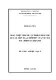 Đề án Tốt nghiệp Thạc sĩ: Hoàn thiện chiến lược marketing cho dịch vụ Điện toán đám mây của Viettel IDC giai đoạn 2025-2030