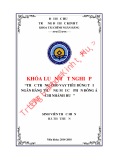 Khóa luận tốt nghiệp Tài chính Ngân hàng: Thực trạng cho vay tiêu dùng tại ngân hàng thương mại cổ phần Đông Á - Chi nhánh Huế
