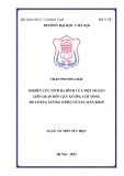 Luận án Tiến sĩ Y học: Nghiên cứu tính đa hình của một số gen liên quan đến gãy xương cột sống do loãng xương ở phụ nữ sau mãn kinh