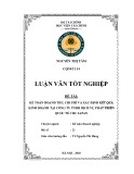 Luận văn tốt nghiệp ngành Kế toán Doanh nghiệp: Kế toán doanh thu, chi phí và xác định kết quả kinh doanh tại công ty TNHH dịch vụ phát triển quốc tế CHC JAPAN