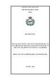 Khóa luận tốt nghiệp đại học ngành Dược học: Sàng lọc hoạt tính ức chế acetylcholinesterase của cao chiết Dương Xỉ bản địa làm nguồn nguyên liệu có khả năng chữa bệnh sa sút trí tuệ và Alzheimer