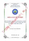 Khóa luận tốt nghiệp Quản trị kinh doanh: Phân tích những nhân tố tác động đến sự cam kết gắn bó với tổ chức của người lao động trực tiếp tại Công ty Cổ phần Dệt May Huế